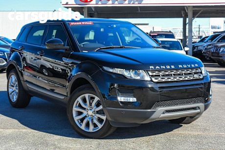 Black 2014 Land Rover Range Rover Evoque Wagon TD4 Pure