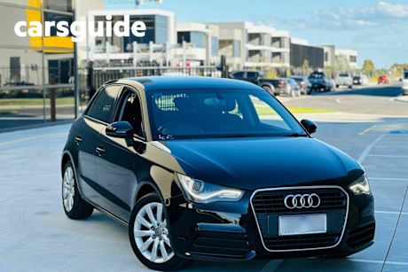 Black 2014 Audi A1 Hatch Attraction Sportback S Tr