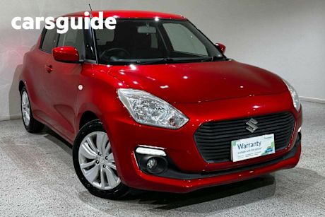Red 2020 Suzuki Swift Hatchback GL Navi
