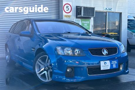 Blue 2012 Holden Commodore Sportswagon SV6