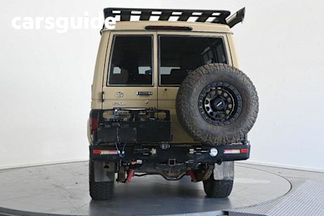 Beige 2022 Toyota Landcruiser 70 Series Wagon GXL Troop Carrier