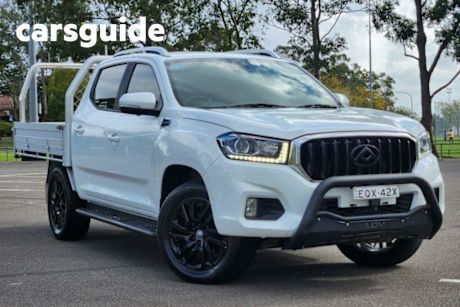 White 2020 LDV T60 Double Cab Utility Trailrider (4X4)