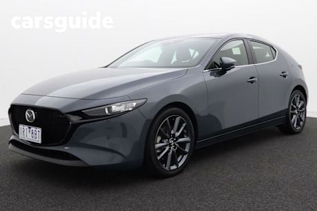 Grey 2020 Mazda 3 Hatchback G25 Evolve