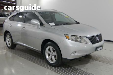 Silver 2011 Lexus RX350 Wagon Prestige