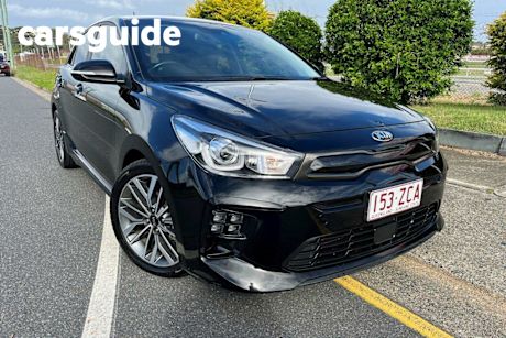 Black 2019 Kia RIO Hatchback GT-Line