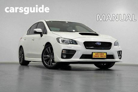 White 2016 Subaru WRX Sedan (AWD)