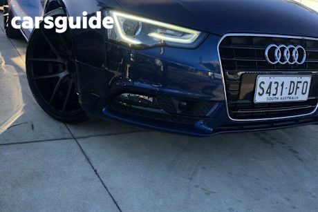 Blue 2013 Audi A5 Hatchback Sportback 2.0 TDI
