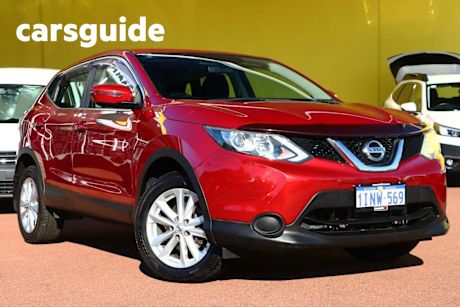 Red 2017 Nissan Qashqai Wagon ST (4X2)