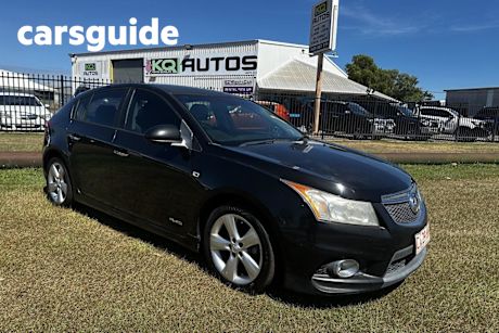 Black 2012 Holden Cruze Hatchback SRI V