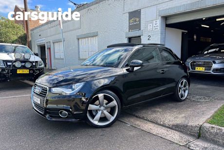 Black 2011 Audi A1 Hatch 1.4 TFSI SPORT 8X MY12