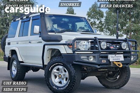 White 2010 Toyota Landcruiser Wagon GXL (4X4)