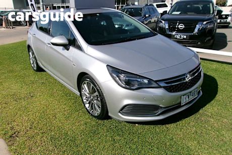 Silver 2017 Holden Astra Hatchback RS-V