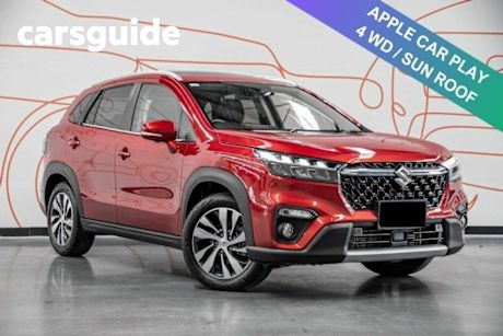 Red 2022 Suzuki S-Cross Wagon Allgrip Prestige