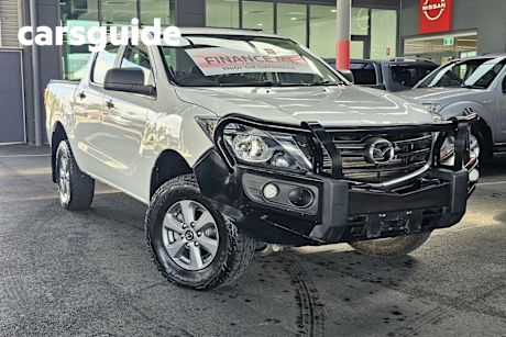 White 2018 Mazda BT-50 Dual Cab Utility XT (4X4)