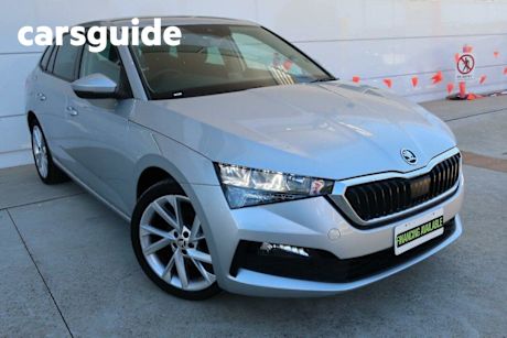 Silver 2022 Skoda Scala Hatchback 110 TSI Ambition