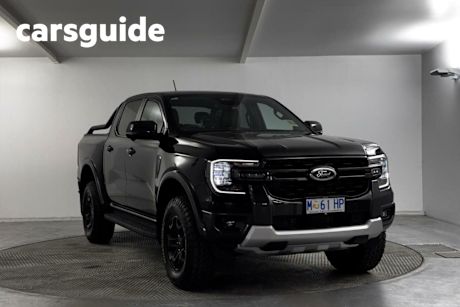Black 2024 Ford Ranger Double Cab Pick Up Tremor