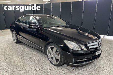 Black 2011 Mercedes-Benz E250 Coupe CGI Elegance