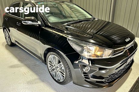 Black 2021 Kia RIO Hatchback SX