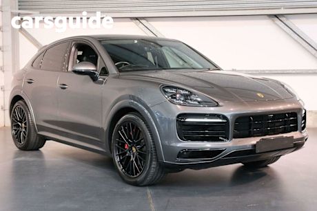 Grey 2021 Porsche Cayenne Coupe GTS
