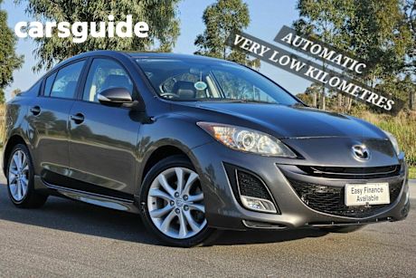 Grey 2011 Mazda 3 Sedan SP25