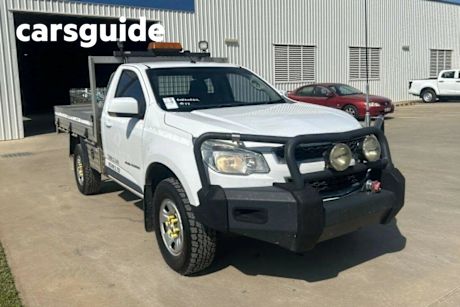 White 2015 Holden Colorado Cab Chassis LS (4X4)