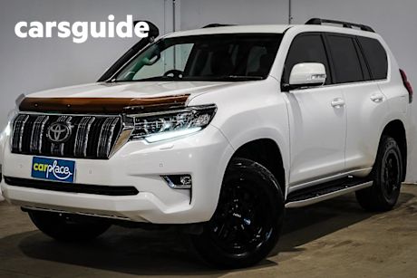 White 2018 Toyota Landcruiser Prado Wagon VX (4X4)