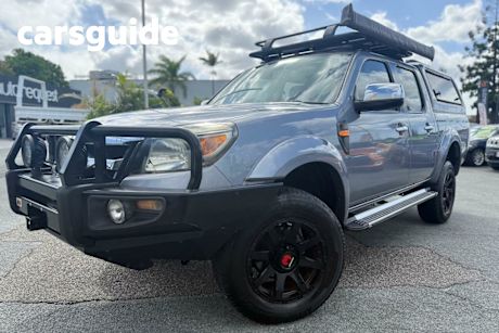 Silver 2010 Ford Ranger Dual Cab Pick-up XLT (4X4)