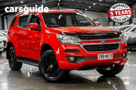 Red 2017 Holden Trailblazer Wagon LT (4X4)