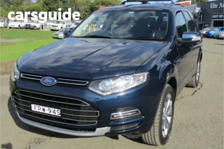 Blue 2014 Ford Territory Wagon Titanium (rwd)