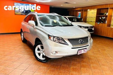 Silver 2009 Lexus RX450H Wagon