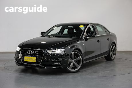 Black 2015 Audi A4 Sedan 2.0 Tfsi S-Line Sport Plus