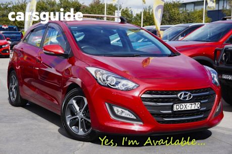 Red 2015 Hyundai I30 Hatchback Active X