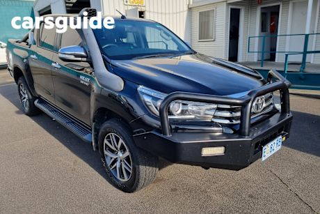Black 2015 Toyota Hilux Dual Cab Utility SR5 (4X4)