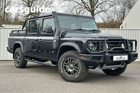Grey 2024 Ineos Grenadier Dual Cab Pick-up Quartermaster Trialmaster ED