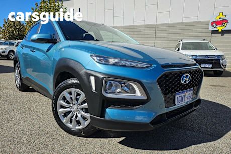 Blue 2018 Hyundai Kona Wagon GO (fwd)