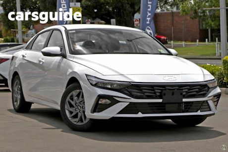 White 2025 Hyundai I30 Sedan Elite HEV 1.6P DCT