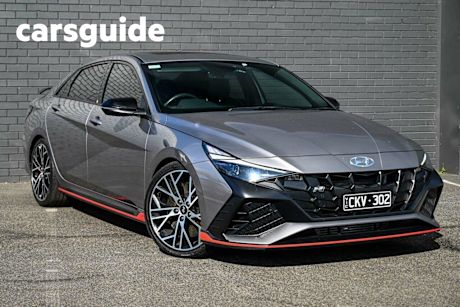 Grey 2022 Hyundai I30 Sedan N Premium With Sunroof
