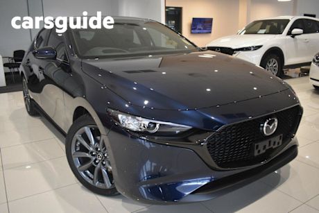 Blue 2025 Mazda 3 Hatchback G20 Evolve