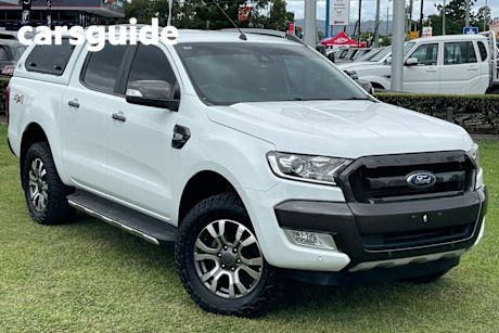 White 2018 Ford Ranger Dual Cab Pick-up Wildtrak 3.2 (4X4)