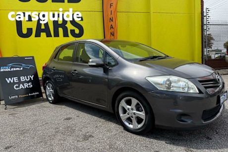Grey 2010 Toyota Corolla Hatch CONQUEST ZRE152R MY10