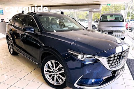 Blue 2019 Mazda CX-9 Wagon Azami (awd)