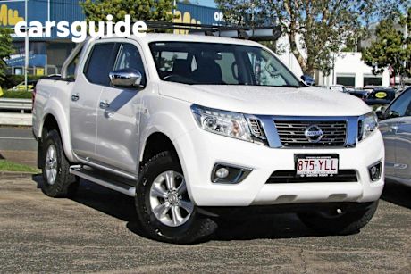 White 2018 Nissan Navara Dual Cab Pick-up ST (4X4)
