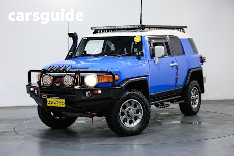 Blue 2011 Toyota FJ Cruiser Wagon