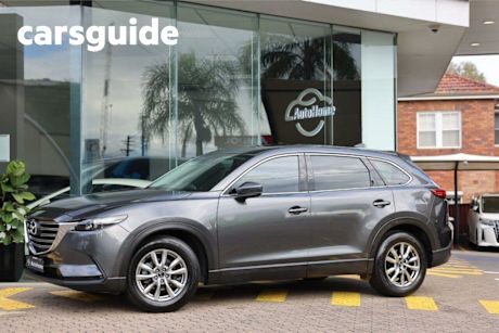 Grey 2017 Mazda CX-9 Wagon Touring (fwd)
