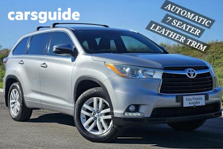 Silver 2015 Toyota Kluger Wagon GX (4X2)
