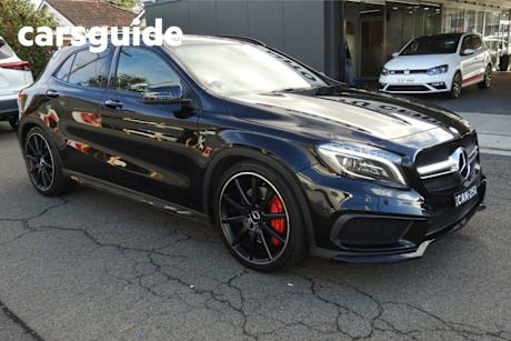 Black 2017 Mercedes-Benz GLA45 Wagon 4Matic