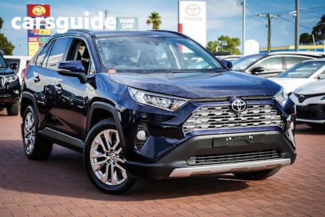 Blue 2021 Toyota RAV4 Wagon Cruiser (2WD)