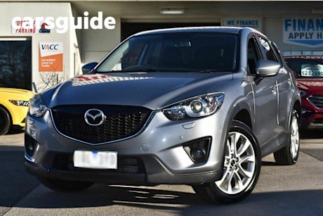 Silver 2014 Mazda CX-5 Wagon Grand Tourer (4x4)