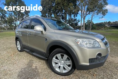 Gold 2010 Holden Captiva Wagon LX (4X4)