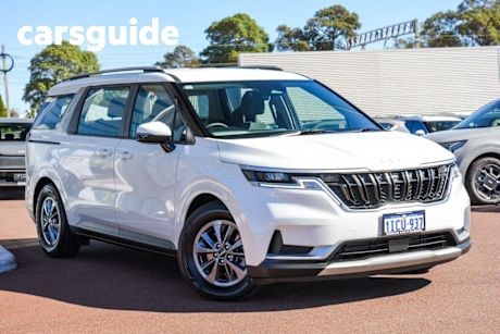 White 2024 Kia Carnival Wagon S